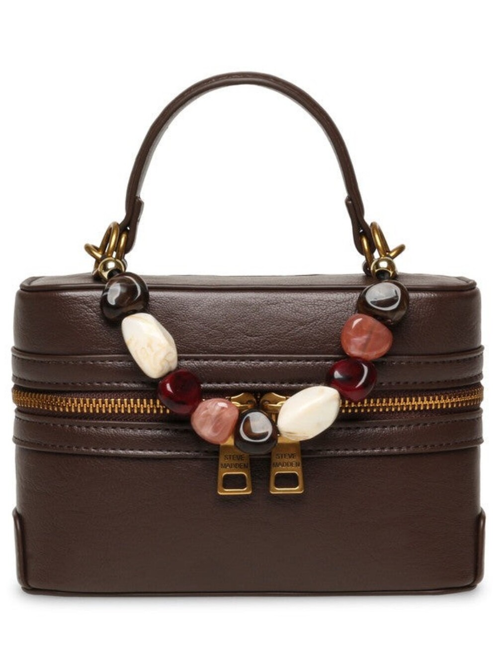 Steve Madden Brown Vanity Handbag